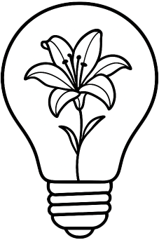 Lily Bulb Photography Logo